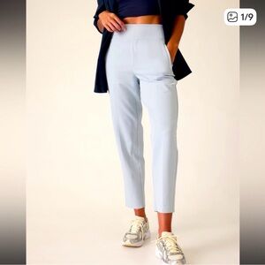 NWT Athleta Endless Light Blue Ankle Pants